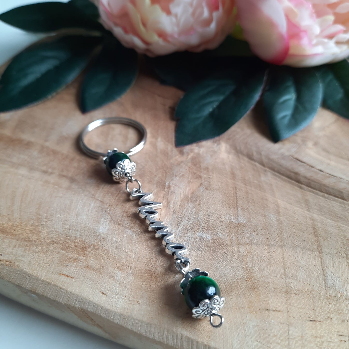 Schlüsselanhänger "Mama" grün