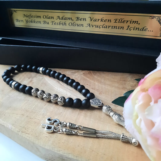 Personalisiertes Tesbih mit Wunschname
